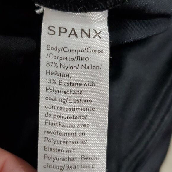 SPANX Black Camo Leggings Size M - Picture 12 of 12